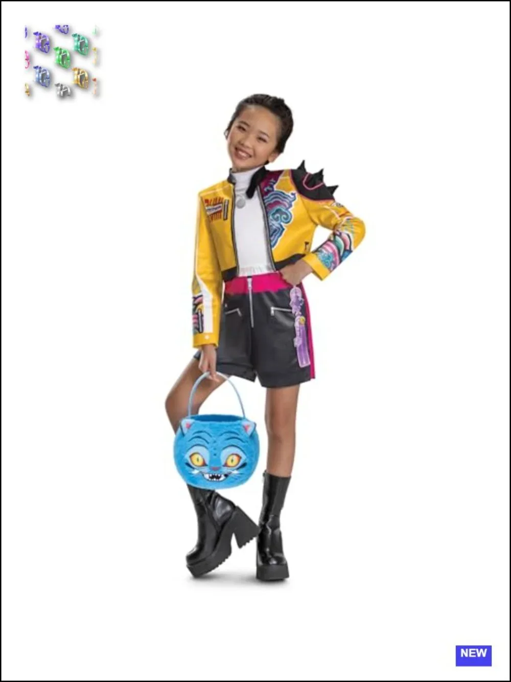 Officially Licensed K-Pop Demon Hunters Derpy Treat Pail - Plush Halloween